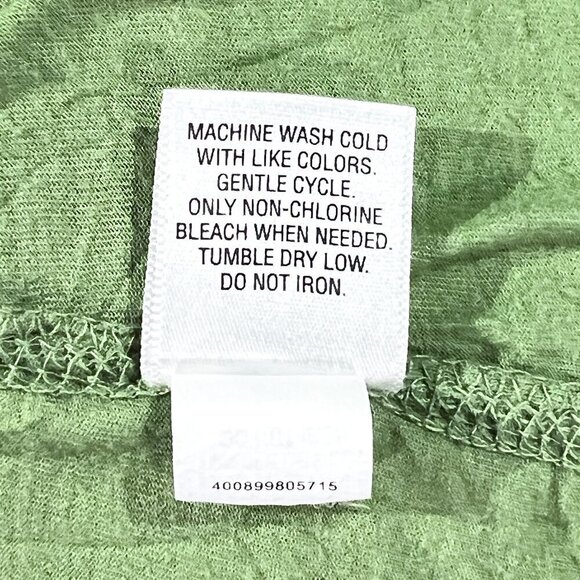 Basic Tank Top | Spaghetti Strap | Textured | Green | Medium | Y2K | Women - Picture 12 of 12